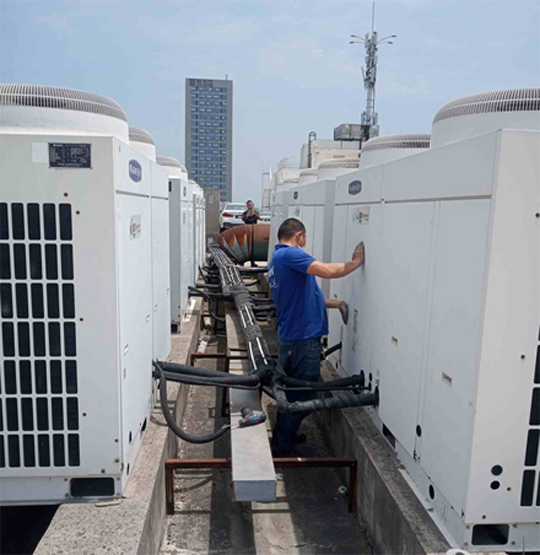 扎赉特旗中央空调制热和不制冷系统维修方法